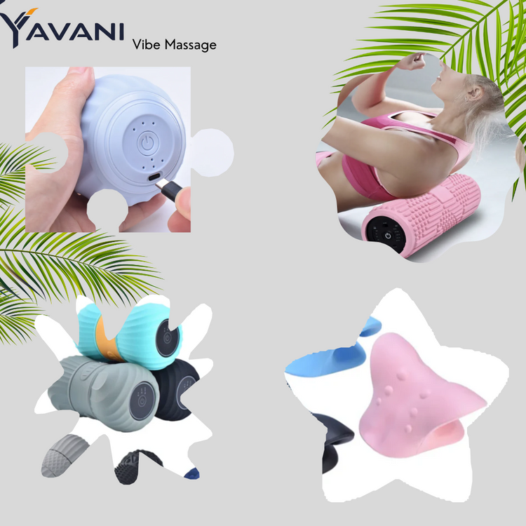 Yavani Rechargeable Vibrating Massage tools