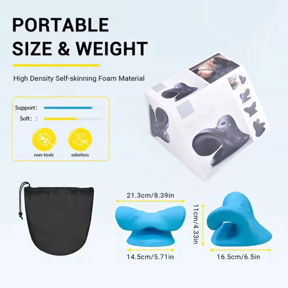 Yavani Neck Stretcher Massage Roller Ballge Roller Neck Massage Neck Traction Device