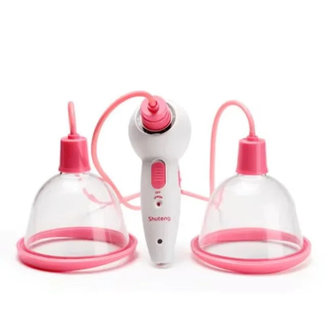 Portable Electric Breast Enlargement Device Vacuum Pump Cup Breast Massager Enhancing Cupping Machine Nipple Enlarge Instrument