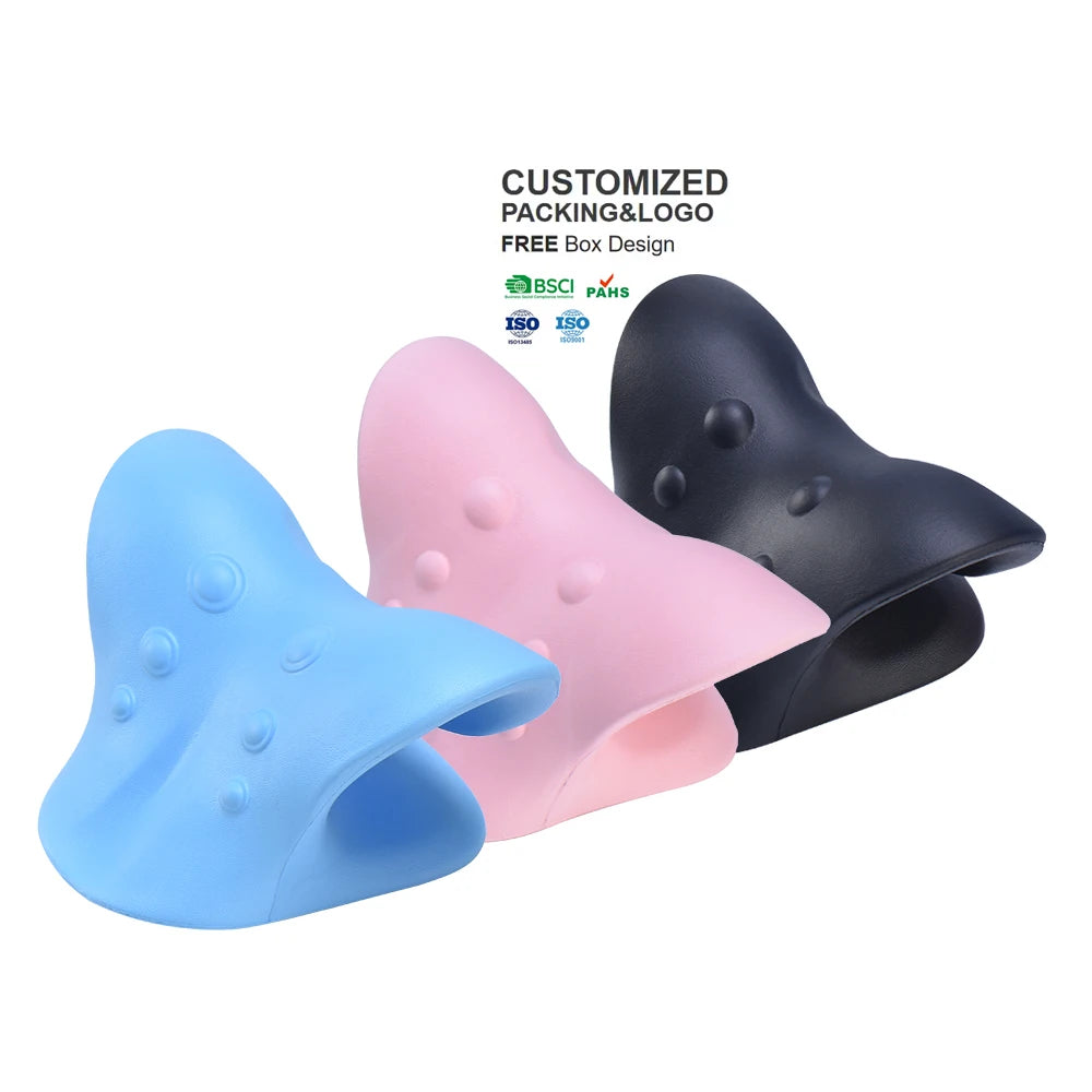 Yavani Neck Stretcher Massage Roller Ballge Roller Neck Massage Neck Traction Device