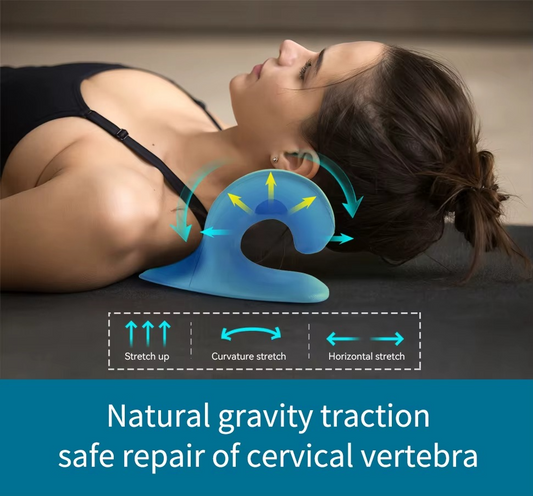 Yavani Neck Stretcher Massage Roller Ballge Roller Neck Massage Neck Traction Device