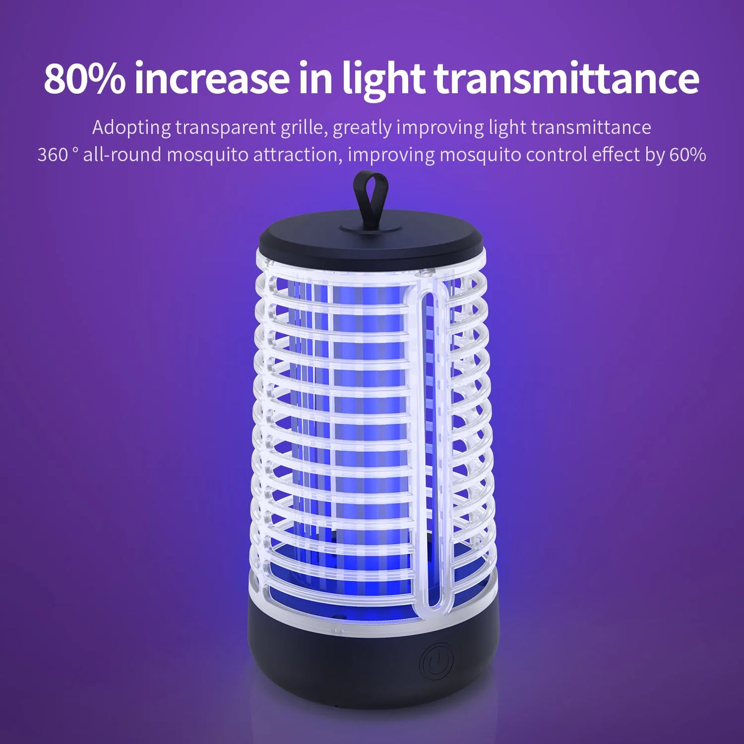 Yavani High Effective Bug Zapper High Voltage Eco Friendly Trap Electronic Electric Mosquito Killer Lamp with Uv Led