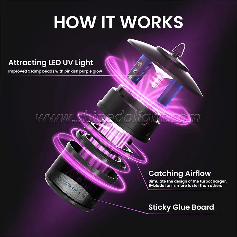 Villa Garden Mosquito Light for Garden Garden Outdoor Corridor Mosquito Control