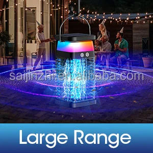 Yavani New Arrival High Effective Indoor/Outdoor UV LED Bug Zapper Solar Powered USB Electrical Shock Mosquito Killer Solid