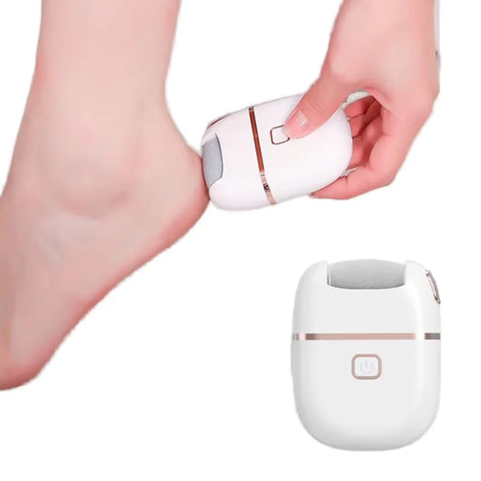 USB Rechargeable Pedicure Tools Electric Foot File Battery Powered Callus Remover for Dead Skin Scrubber