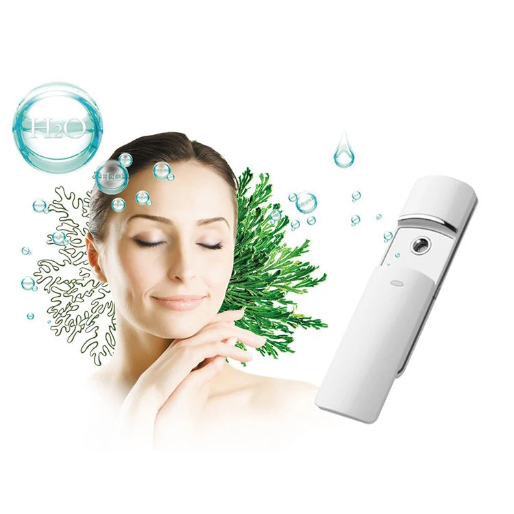Zlime Beauty USB Rechargeable Facial Beauty Mist Nano Spray Face Moisturizing Multifunction Machine for Facial Steamer