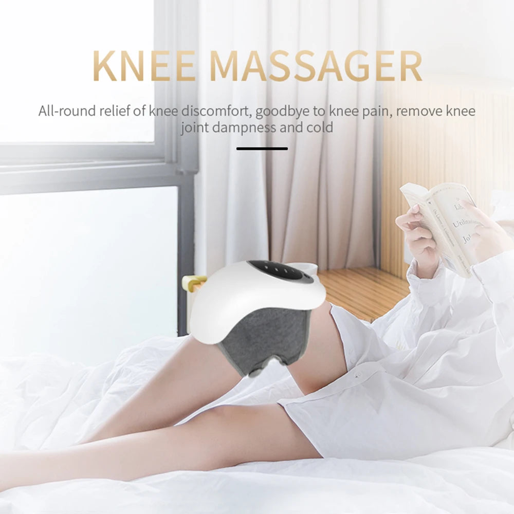 New Arrival Smart Timing LCD Display Screen Joint Pain Relief Knee Massager for Arthritis Pain Relief
