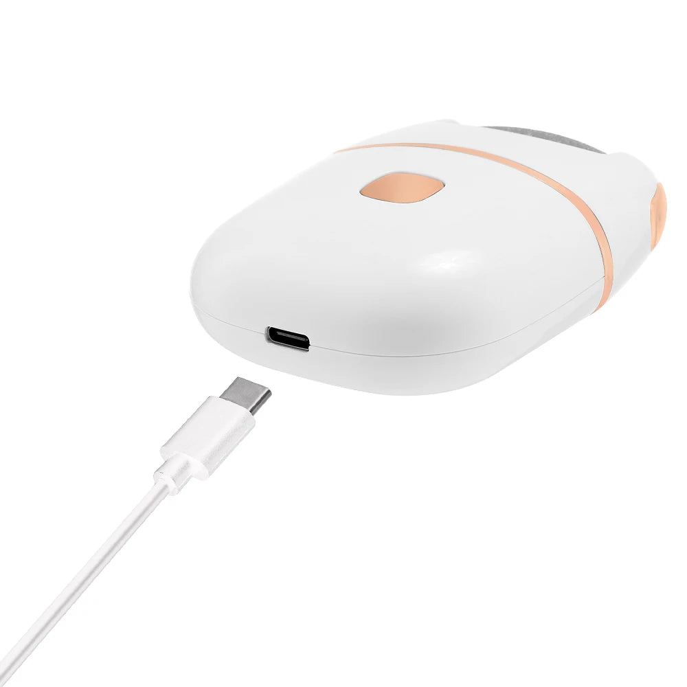 USB Rechargeable Pedicure Tools Electric Foot File Battery Powered Callus Remover for Dead Skin Scrubber