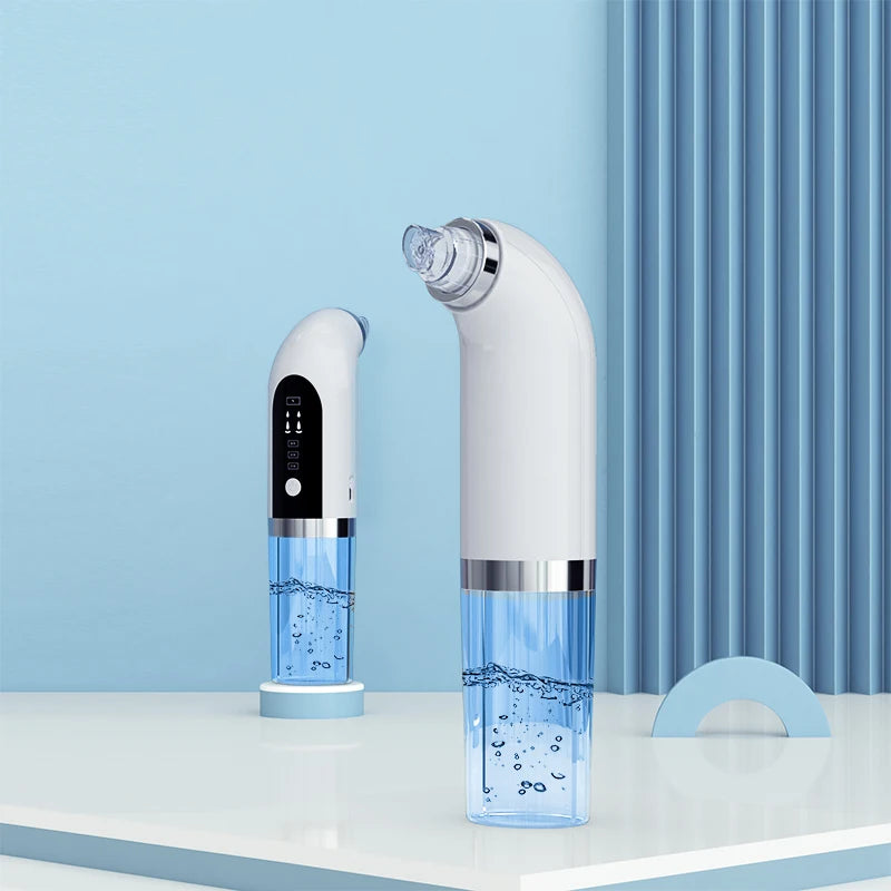Yavani Beauti Product Facial Lift Face Cleaner Electric Micro Small Bubble Water Cycle Acne Pimple Pore Vacuum Blackhead Remover