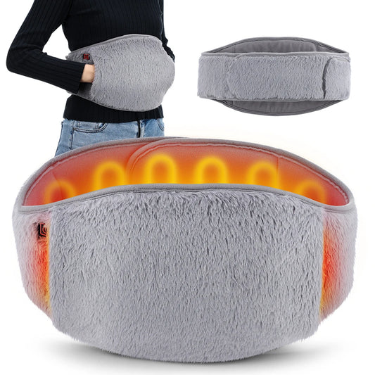 New Design 3 Levels Women Menstrual Relief Pain Uterus Hand Warmer Back Waist Electric Heating Abdominal Warm Belt